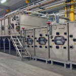 Industrial Continuous Washing & Drying Machine